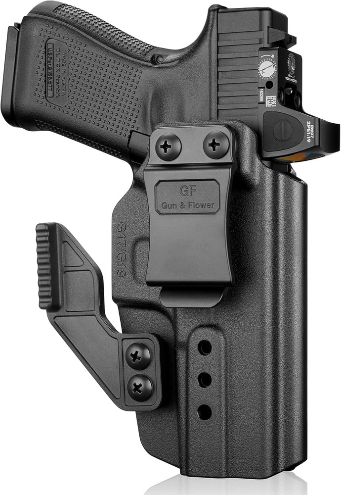 IWB Holster with Claw | Fits for Glock 17 19 19X 34 44 45(Gen 1-6)/ MOS & Ruger