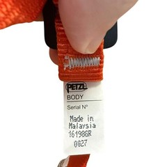 Petzl, climbing harness for Kids Body, Orange (Orange) Size: One Size