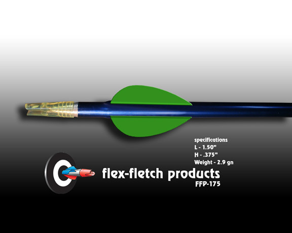 Flex-Fletch FFP-150 vanes – Super tough – color menu included +Free Shipping