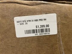 Hoyt, VTM 31 HBX Pro Compound Bow in Realtree Edge RH 60-70# 28.5-30″