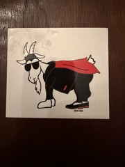 GOAT USA Dracula Goat Sticker. Single Sticker. Brand New.
