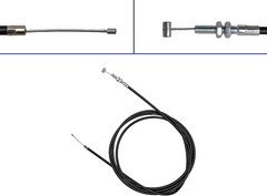Universal 75-Inch Heavy Duty Throttle Cable for Go Kart, Mini Bike, Dune Buggy