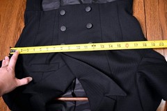 Grand Prix shadbelly coat jacket black, CAN 12 USA 6