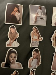 10 PCs Random ~2×2” Ariana grande stickers (unofficial) Vinyl Glossy Finish