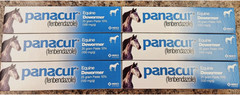 Panacur Equine Paste Horse Dewormer 25 grams, 6 Tube Lot – New Fast Ship