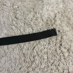 Grey Elastic English Horseback Riding Belt