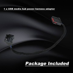 1x USB Media Hub Harness Adapter for Ford Sync 2 to SYNC 3 (GEN1) US