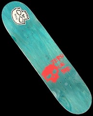 RARE ZERO x BAM III Purple Red Blood Font 8.25 Skateboard Deck Margera CKY NEW