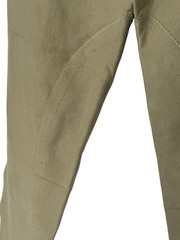 Devon Aire Breech Womens Size M Riding Pants Olive Low Rise Pull On 070 New