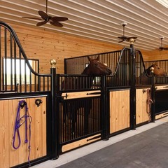 6 Sets Horse Bridle Rack Bracket Hooks Metal Halter Hanger with Tubes and Screws