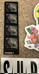 LOT of 5 Supreme Stickers Exorcist All Dogs Go To Heaven Split Logo SHIPS FREE!