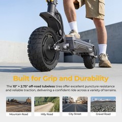 Ausom Gosoul 2 Pro Electric Scooter Dual Motor 48V 18Ah 1400W*2 E-Scooter&E-bike