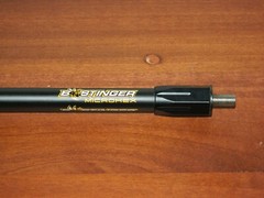 Bee Stinger MicroHex 8″ Stabilizer in Matte Black- B Stinger