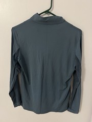 Tailored Sportsman Women’s Blue Long Sleeve 1/4 Zip Riding Top