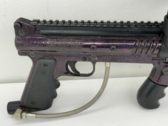 Vintage TIPPMANN Model 98 Purple Marbleized Paintball Gun Marker UNTESTED READ