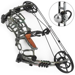 Archery 30-55lbsCompound Bow Set 25-30″ Adjustable Adult Hunting Target Shooting