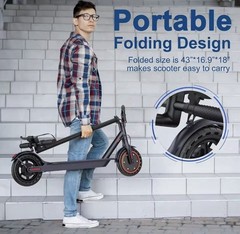 Ladped LP60 Electric Scooter 350W 8.5′ Foldable Scooter for Adults 19mph