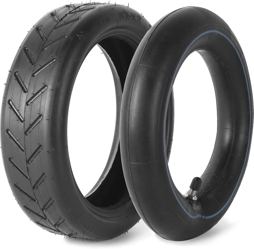 8.5″ Tire & Tube, 50/75-6.1 Scooter Replacement Tire for Gotrax Gxl V2/ Xiaomi M
