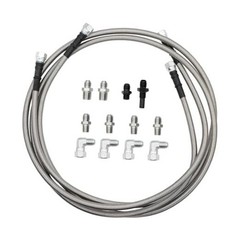6AN 70″ Transmission Oil Cooler Hose Line kit Compatible with 4L60E 4L80E
