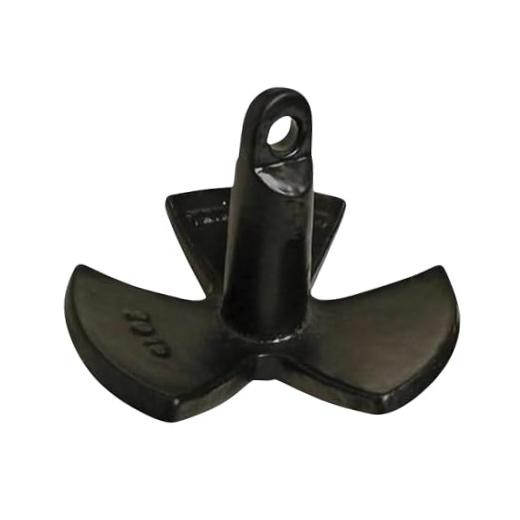 Black PVC Vinyl River Anchor – Scratch-Resistant – 18 lb