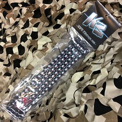NEW KM Paintball Universal Mask Goggle Strap – 09 Skull Candy