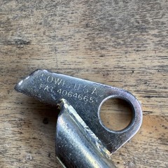 LOT OF 2 Vintage LOWE Ice Screws CLIMBING Mountaineering 9″ 6″ USA Aluminum