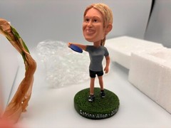 2016 Bobblehead Catrina Allen (New in Box) Disc Golf Innova Bobble Discraft