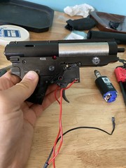 VFC HK 417 AEG Retro Arms Gearbox Project gun w/extras Rare Discontinued!