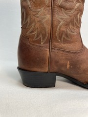 Ariat Cowboy Boots Heritage R Toe Western Brown Leather Men’s 8.5D Style 34730