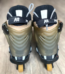K2 NATURAL Aggressive Inline Skates size US 10 RARE Vintage