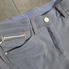 Schockemohle Eleonore show breeches size EU 36 US 6 silicone Knee Grip