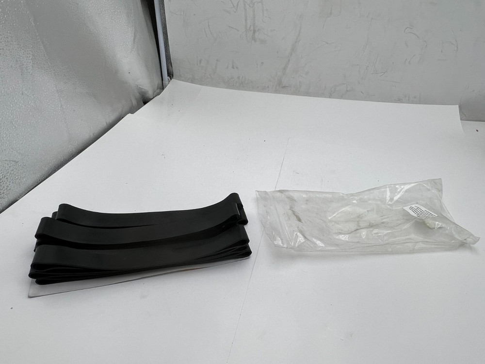 Pack of 10 Classic Premium Rubber Roper Wrap Strips DALLYWRAPP20BK Black