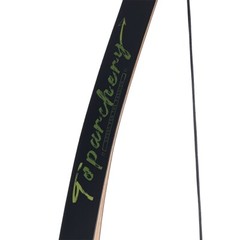 Archery 62″ Takedown Recurve Bow 20lbs-50lbs Wooden Riser Hunting Carbon Arrows