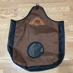 Hay Bag – Brown with mesh sides