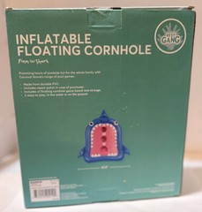Coconut Grove Inflatable Foating Cornhole Game – great for pools or backyard