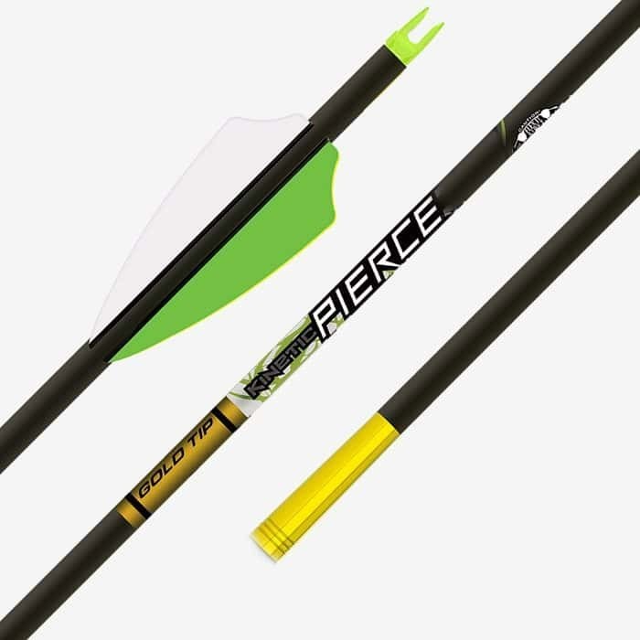 Gold Tip Arrows Pierce 500 2.1″ Fusion X II Vanes 12pk 00349