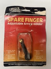 VINTAGE THE GAME TRACKER SPARE FINGER ADJUSTABLE ARROW HOLDER
