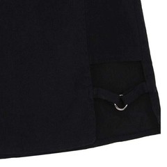 Bsjia Womens Asymmetrical Skirt High Waist Gothic Dance Short Mini Bodycon