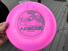 1988 P-51 Mustang Lightning Vintage Disc Golf Warplane Airplane Warbird #2218