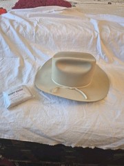 AMERICAN HAT CO. FELT COWBOY HAT & HAT PROTECTER THE HAT STORE TEXAS SIZE 7 1/2