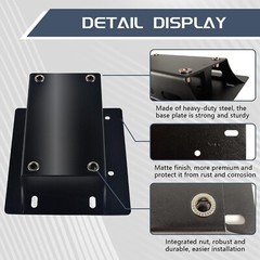 Powder Coated Riser Plate for Predator Engine – Enhance Your Mini Bike Adventure