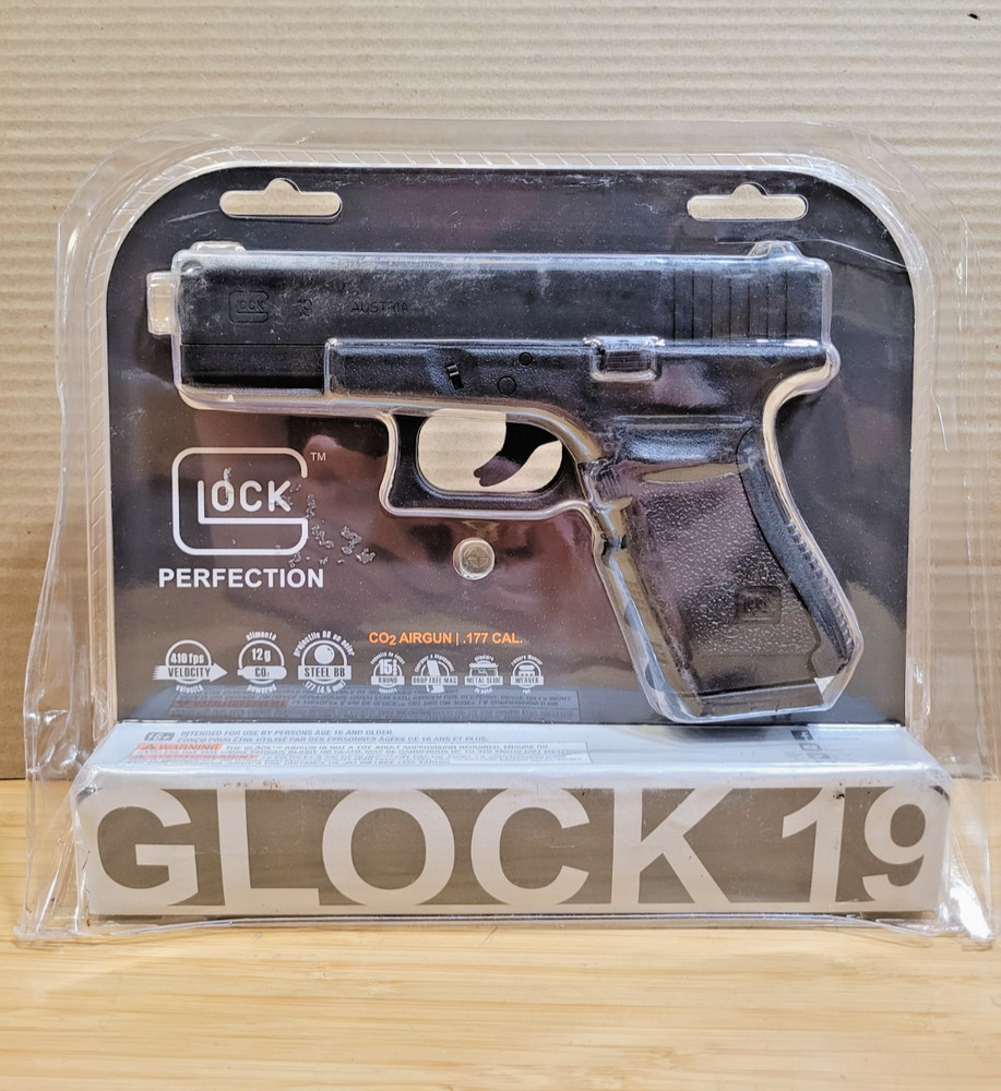 Umarex Glock 19 Gen3 .177 Caliber BB Gun Air Pistol One Size Black 15-Shot