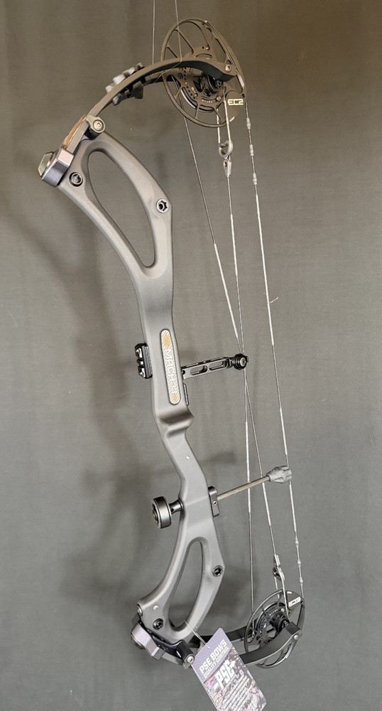 2025 PSE Mach 33 EC2 Right Hand 70-80LB Black Carbon Bow New With Warranty
