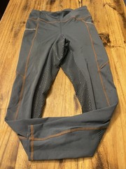 Riding Sport Dover Saddlery Women’s Size Medium Horse Riding Leggings Blue/Gray
