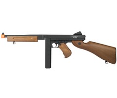 CYBERGUN Thompson Full Metal M1A1 WW2 AEG Airsoft Rifle by King Arms 43900