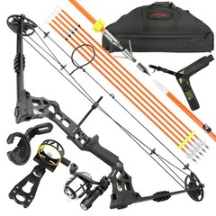 Compoundbow Bowfishing Kit 20-70lbs Huntingbow with Bowfishing Reel, Bow Fish…
