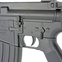 BBTac M16 Airsoft Gun Replica M16A2 Spring Rifle Vietnam 345 FPS BBs 6mm Veteran