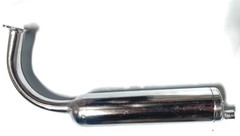 MUFFLER CHAMBER PIPE for 2-stroke 80cc 100cc gas engine motor bike