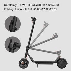 Adult Foldable 250W Electric Scooter 15Mph Max Speed 22KM Long Range E-Scooter