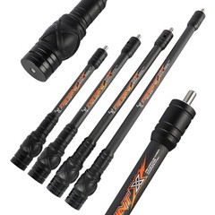 Archery 8″ 10″ 12″ 15″ 3K Carbon Stabilizer Weight Balance Bar Rod Compound Bow
